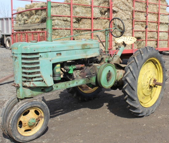 1940 JD H tractor, Serial No. 11880