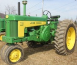 1960 JD 730 Diesel Row-Crop tractor, starting engine, excellent condition,