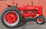 1953 Farmall Super H tractor, new paint, Serial No. 17986