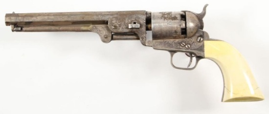 *Colt, New York Engraved Model 1851 Navy,