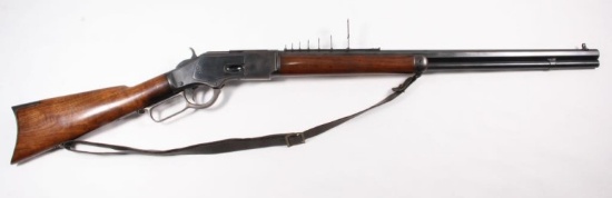 *Winchester, British Proofed Model 1873 Seven Leaf Express