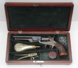 *Belgium Colt Brevete, Cased Engraved Model 1851,