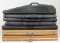 7 assorted manufacturer and size padded hard sided gun cases