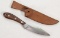 Russell Belt Knife RD 1964 with leather sheath