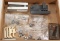 Flat lot to include 2 pistol jigs, 1 with holders for Ruger, S&W, Colt and Browning Hi Power