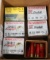 12 gauge 3.5 inch shells, 5 full boxes, 1 partial No. 2 and BB shot. Sold per box