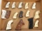 Flat lot of assorted grips to include Walther PPK, SSA, H&R and other