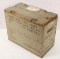 wooden small arms ammunition chest