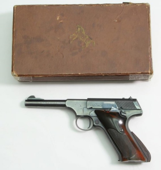 Colt, Woodsman Model, .22 LR, s/n 70439-S, pistol, brl length 4.5", semi auto