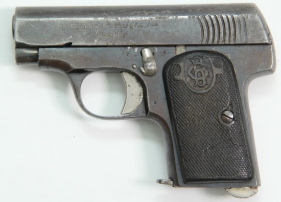 G. Bolumburo, Regina Model, 7.65 auto, s/n 9285, pistol, brl length 2.375", semi auto