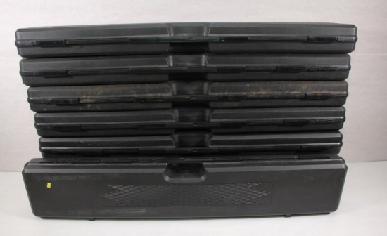 8 Gun Guard style 48" hard sided padded gun cases