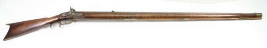 Unknown Manufacturer, Pennsylvania Fowler, .536" bore, s/n NSN black powder muzzle loader
