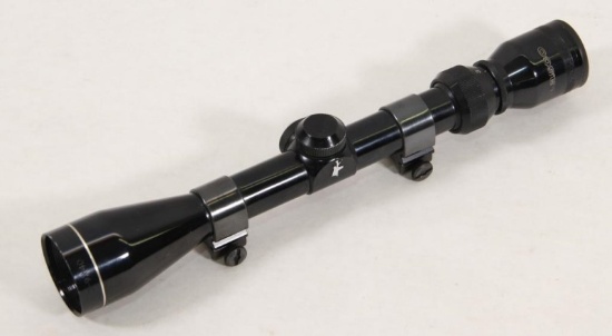 Tasco Pronghorn 3-9x40 vari-scope with Weaver 1" rings