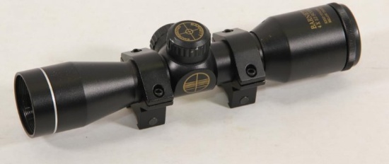 Barnett 4x32 scope on ring mounts