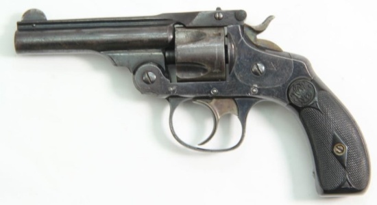 Smith & Wesson, 4th Model DA, .32 cal, s/n 206689, revolver, brl length 3", double action