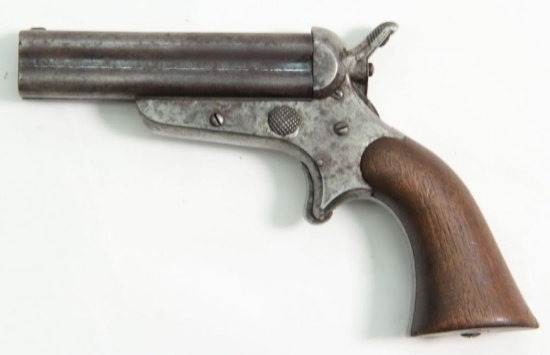 * Sharps & Hankins, Model 3C, .32 rf, s/n S781, derringer, brl length 3.5",
