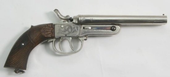 Eibar, Model 1926 double barrel, .32 cf, s/n 3331, pistol, brl length 5"