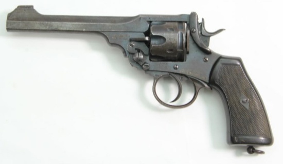 Webley, Mark VI Model, .45 ACP, s/n 416717, revolver, brl length 6", double action