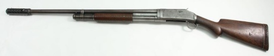 Winchester, Model 1897, 12 ga, s/n 228664, shotgun, brl length 25.5", slide action