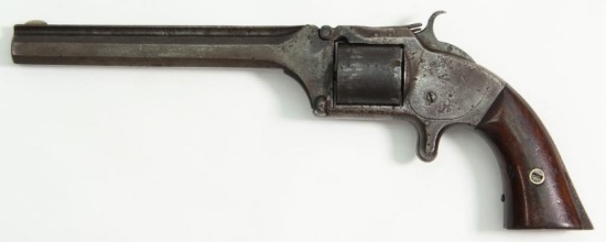 * Smith & Wesson, Model No. 2 Army, .32 rf, s/n 5635?, brl length 6" solid rib