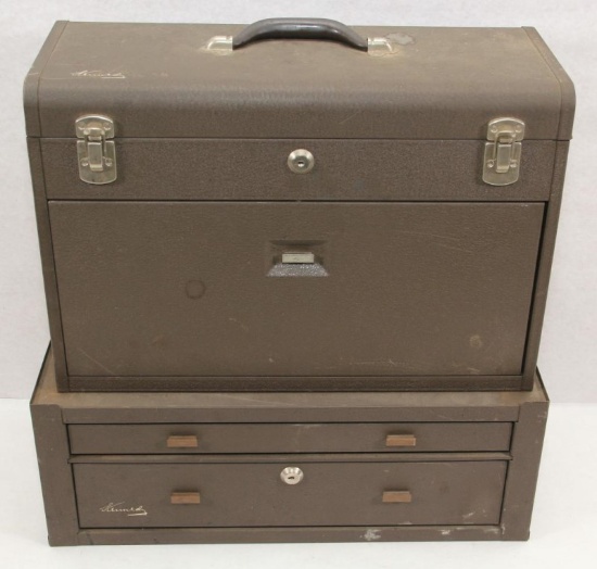 Kennedy machinist/gunsmith tool chest with bottom box