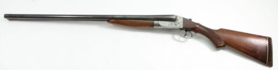 Ithaca Gun Co., Flues No. 1, 12 ga, s/n 398148, shotgun, brl length 28", box locks