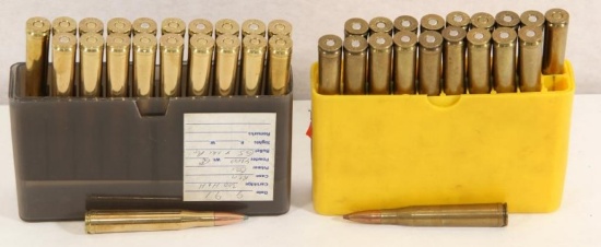 39 rounds .300 H&H Mag reload and factory. Ammunition must ship UPS Ground.
