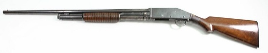 Marlin, Model 43, 12 ga, s/n 5148, shotgun, brl length 28", slide action