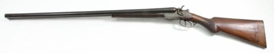 William Parkhurst, hammergun model, 12 ga, s/n 23, shotgun, brl length 30",