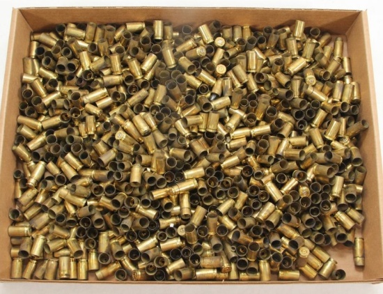 100's of fired brass cases, mostly 40 S&W &45 Auto