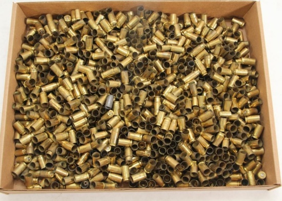 100's of fired brass cases mostly.45 auto & 40 S&W.