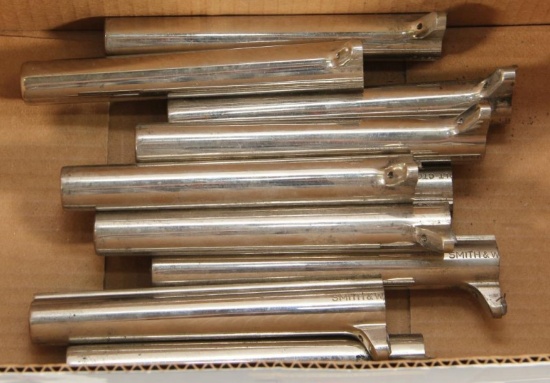 10 S&W chrome 5.5" cut down revolver barrels