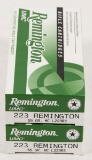 .223 Rem 55 gr MC 20 round boxes Remington UMC, sold per box, 2 times the money