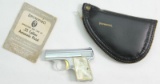 Browning Arms Co., Baby Browning Model, .25 ACP/6.35mm, s/n 324289, pistol,