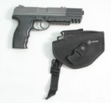 Crosman C21, CO2 repeater pistol with holster