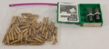 Set of RCBS .243 Win. reloading dies and 80 new brass cases