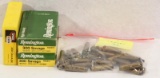.300 Savage 37 rounds plus 45 empty brass. Sold as one lot