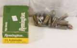 1 box .25 automatic Remington 50 grain and  20 rounds .32 automatic