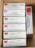 7 boxes .25-06 Winchester Western cases in box