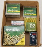 assorted lot of 22 LR mostly Remington 1025 total rounds -Golden Bullet, Target, CCI Stinger & other