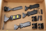 KAL Grip 5 pistol optic holders with mounts and Allen key