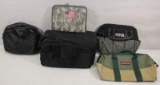 Bulldog range bag with 4 other assorted bags