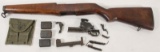 flat lot of M1 Garand parts, asstd conditions