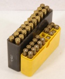 30 rounds 7mm-08 reload and factory plus brass, sold as one lot. Ammunition must ship UPS Ground.