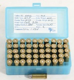 50 rounds of .41 Rem Mag reload in case, sold as one lot. Ammunition must ship UPS Ground.
