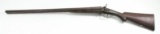 *E. James & Co., side lever, 12 ga, s/n 17246, shotgun, brl length 30