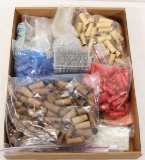 Assorted lot of muzzle loading supplies