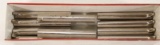 10 S&W chrome approx 5.5 inch revolver brls cut