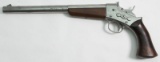 * E. Remington & Sons, Rolling Block, .22 cal, s/n NSN, pistol