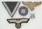 German Army Luftwaffe Eagles and Totenkopf